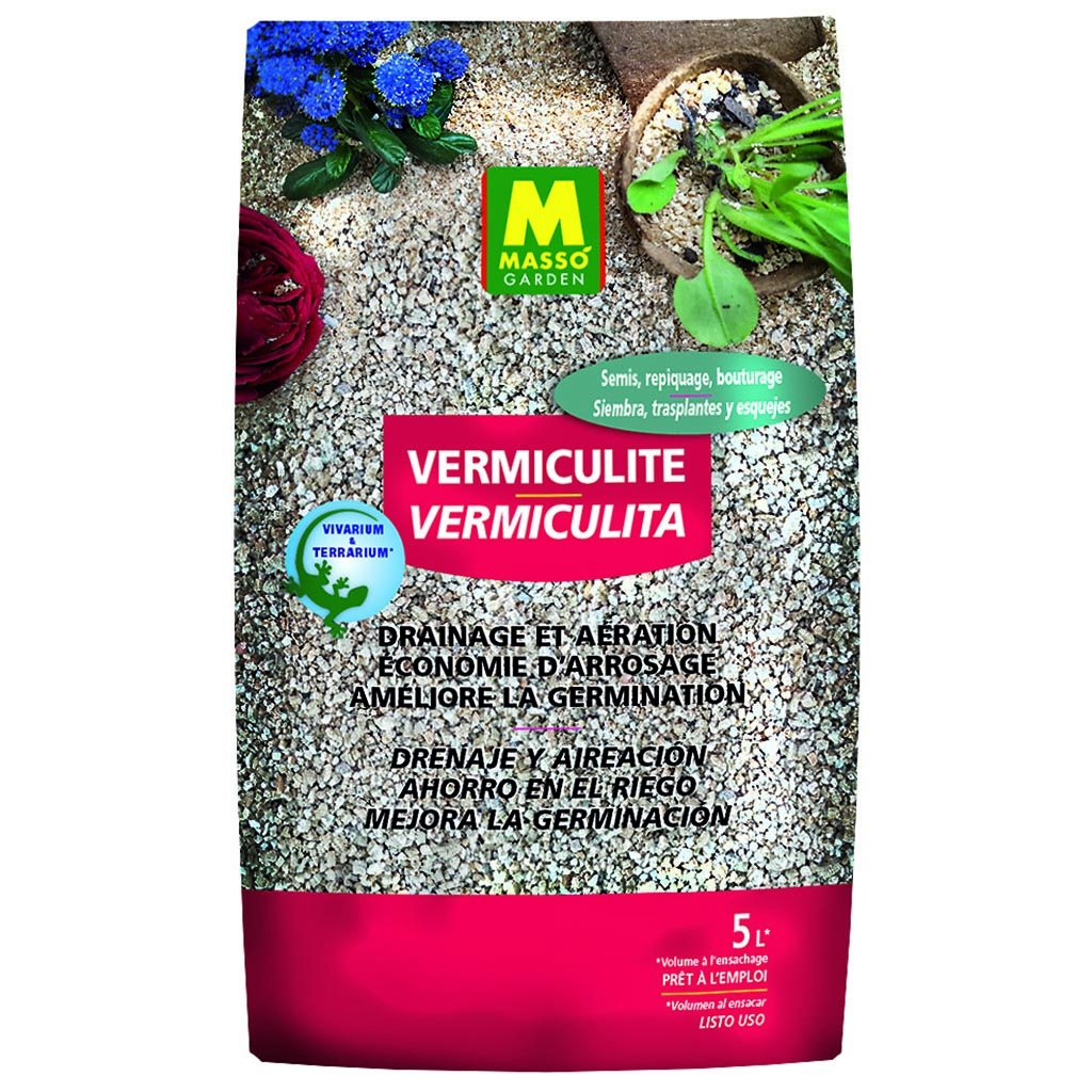 Vermiculite MASSO GARDEN - 5L