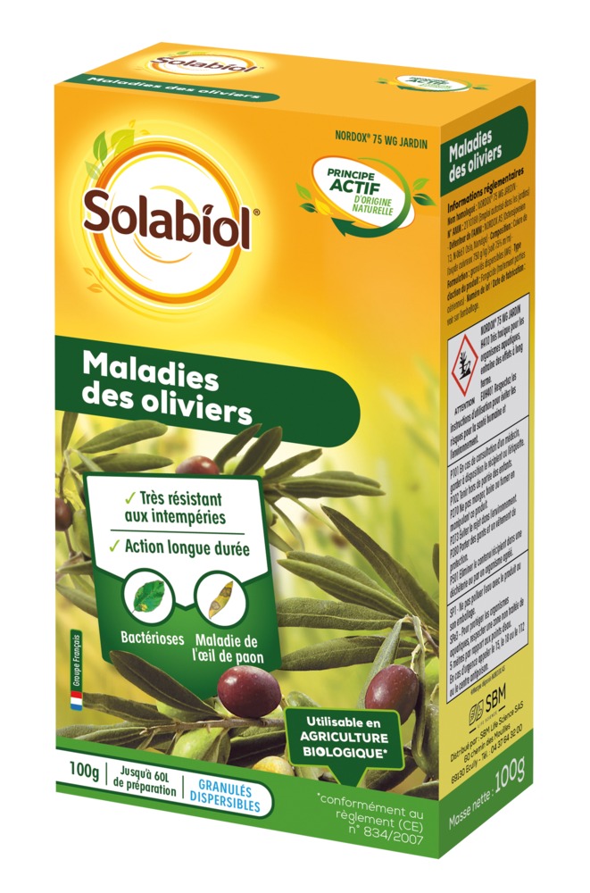 Maladies des oliviers SOLABIOL - 100g