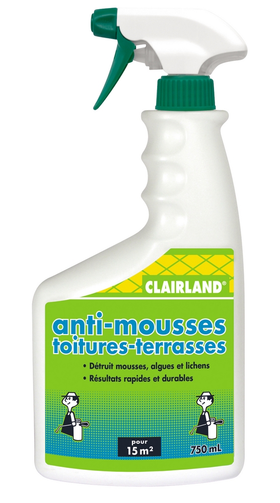 Anti-mousses, Algues  CLAIRLAND® - 750ml