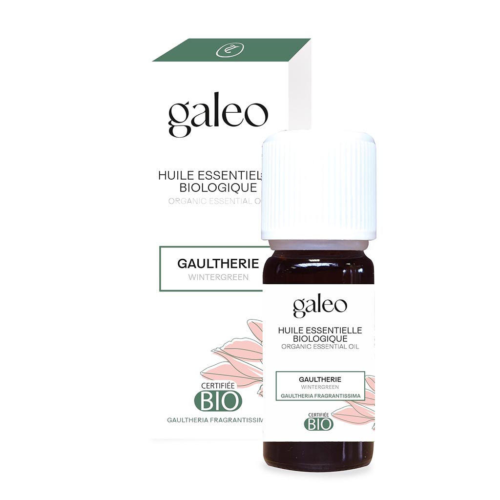 Huile essentielle gaultherie bio GALEO - 10ml 