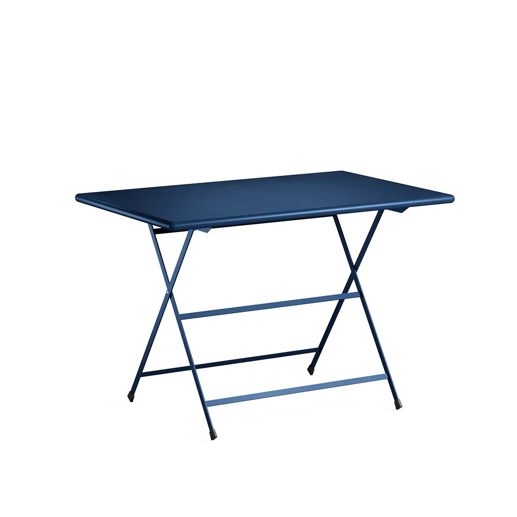 Table piable arc-en-ciel bleu marine EMU - 110cmx70cm
