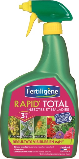 [36-003KAL] Insectes et Maladies Prêt à l'Emploi FERTILIGÈNE - 0,8 L