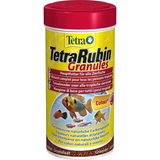 [7-0019OH] Aliment poisson Tetra rubin granules  TETRA - 250ml