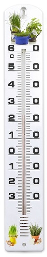 [3S-001SMY] Thermomètre 10024 plastique 14.5cm aromates