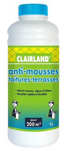 [35-001TPE] Anti-mousses, Algues Concentré à diluer  CLAIRLAND® - 1L