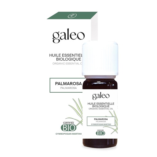 [4E-001DSJ] Huile essentielle palmarosa bio GALEO - 10ml 