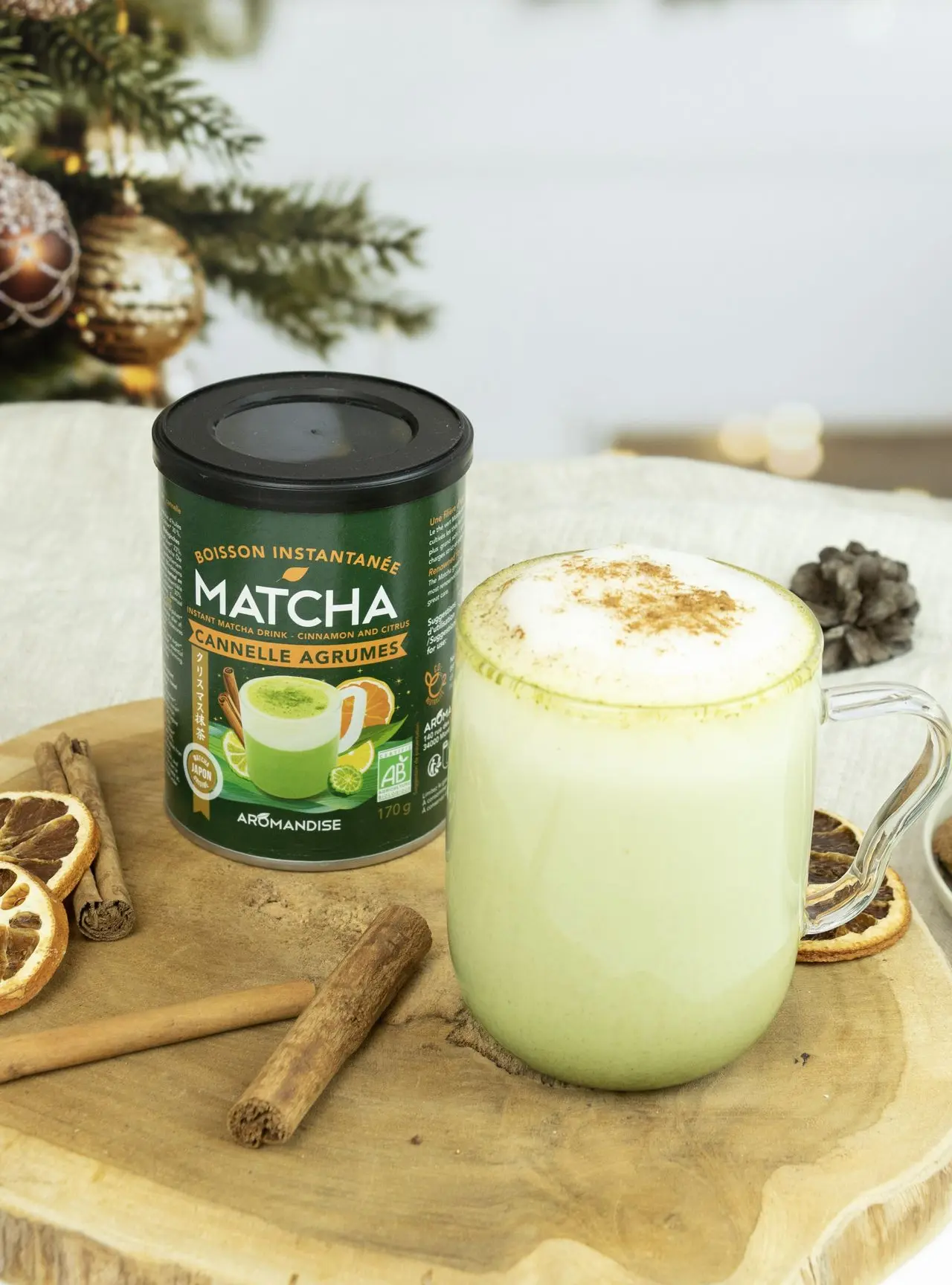 Matcha Barista Cannelle & Agrumes Bio, à découvrir en magasin VillaVerde