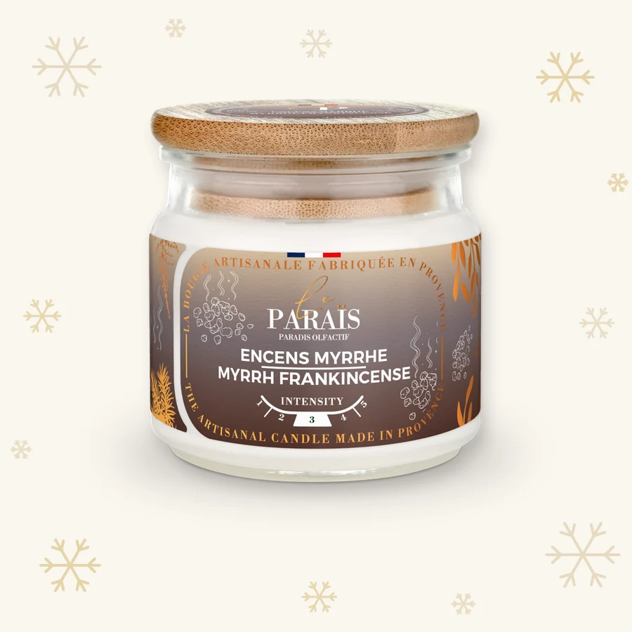 Bougie Le Parais Encens Myrrhe