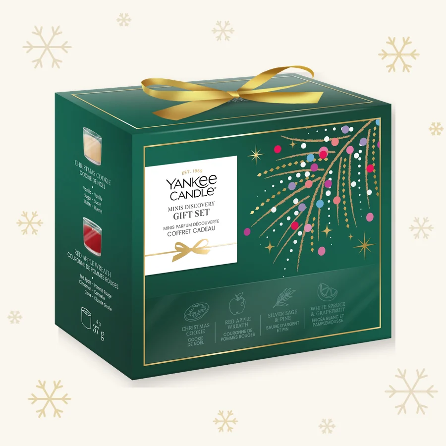 Coffret cadeau vert Yankee Candle de bougies votives