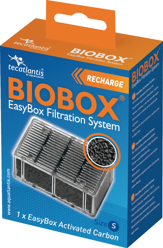 Recharge charbon Actif pour filtres BioBox AQUATLANTIS - Taille S