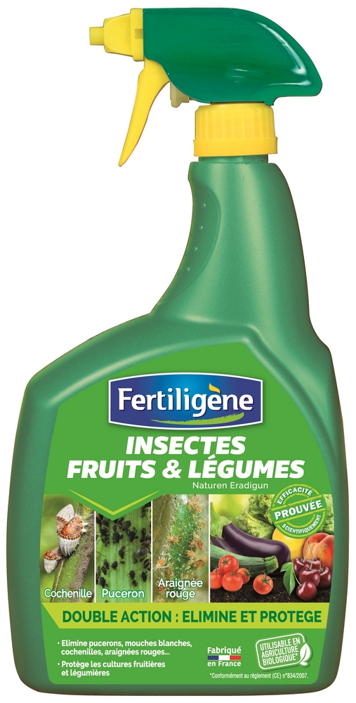 Insectes Fruits et Légumes Prêt à l'Emploi FERTILIGÈNE - 0,8 L