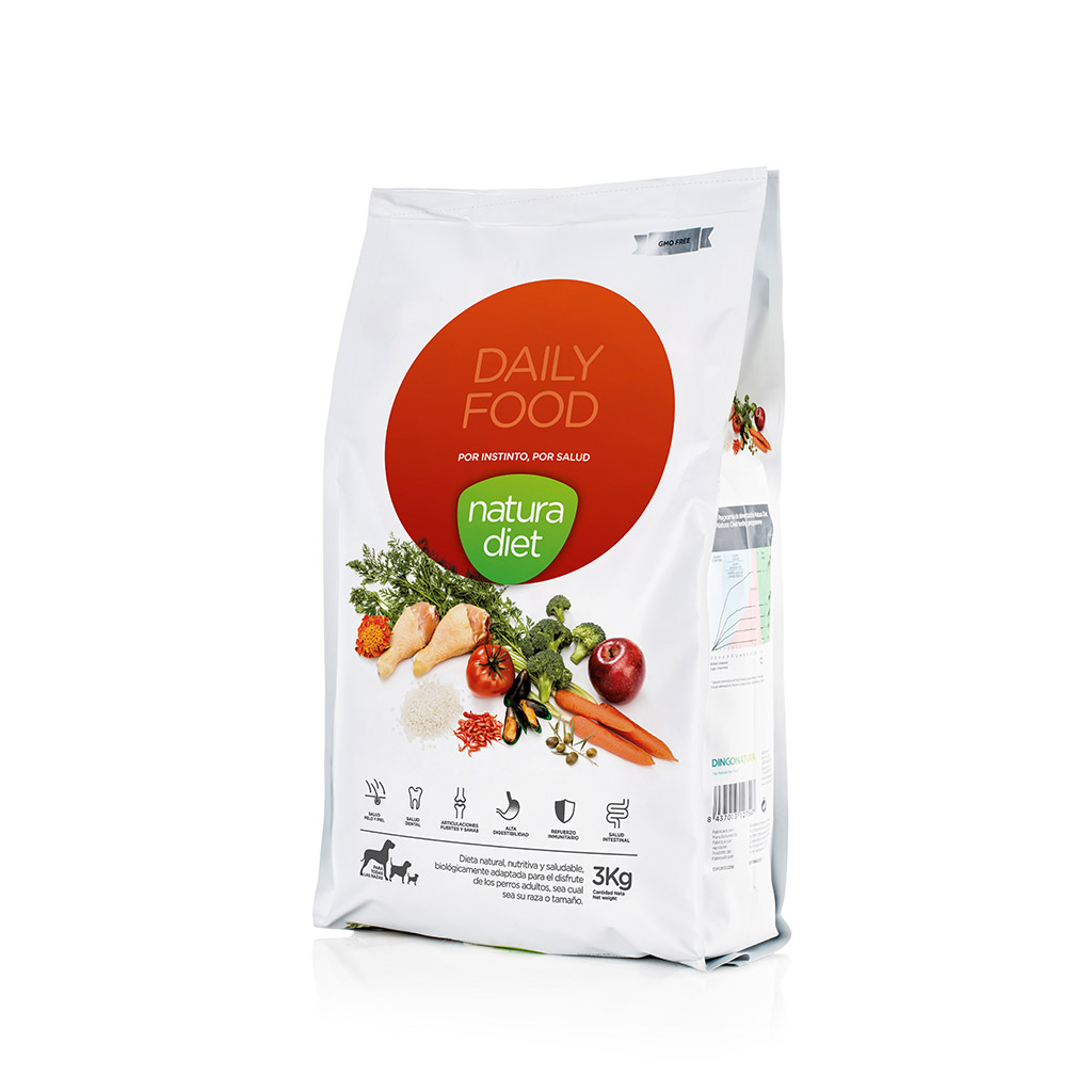 Croquettes daily NATURA DIET - 3kg