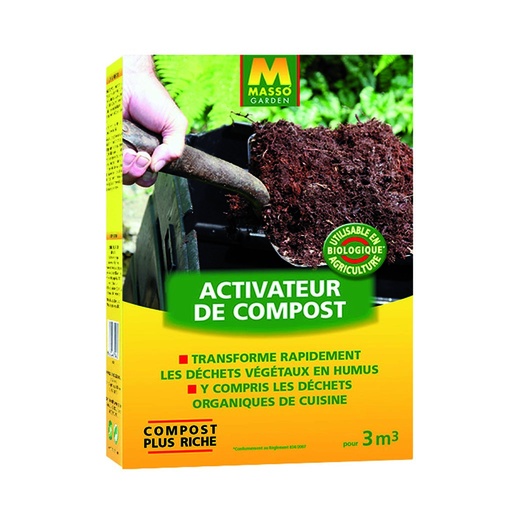 Activateur de Compost MASSO GARDEN - 1.6Kg UAB