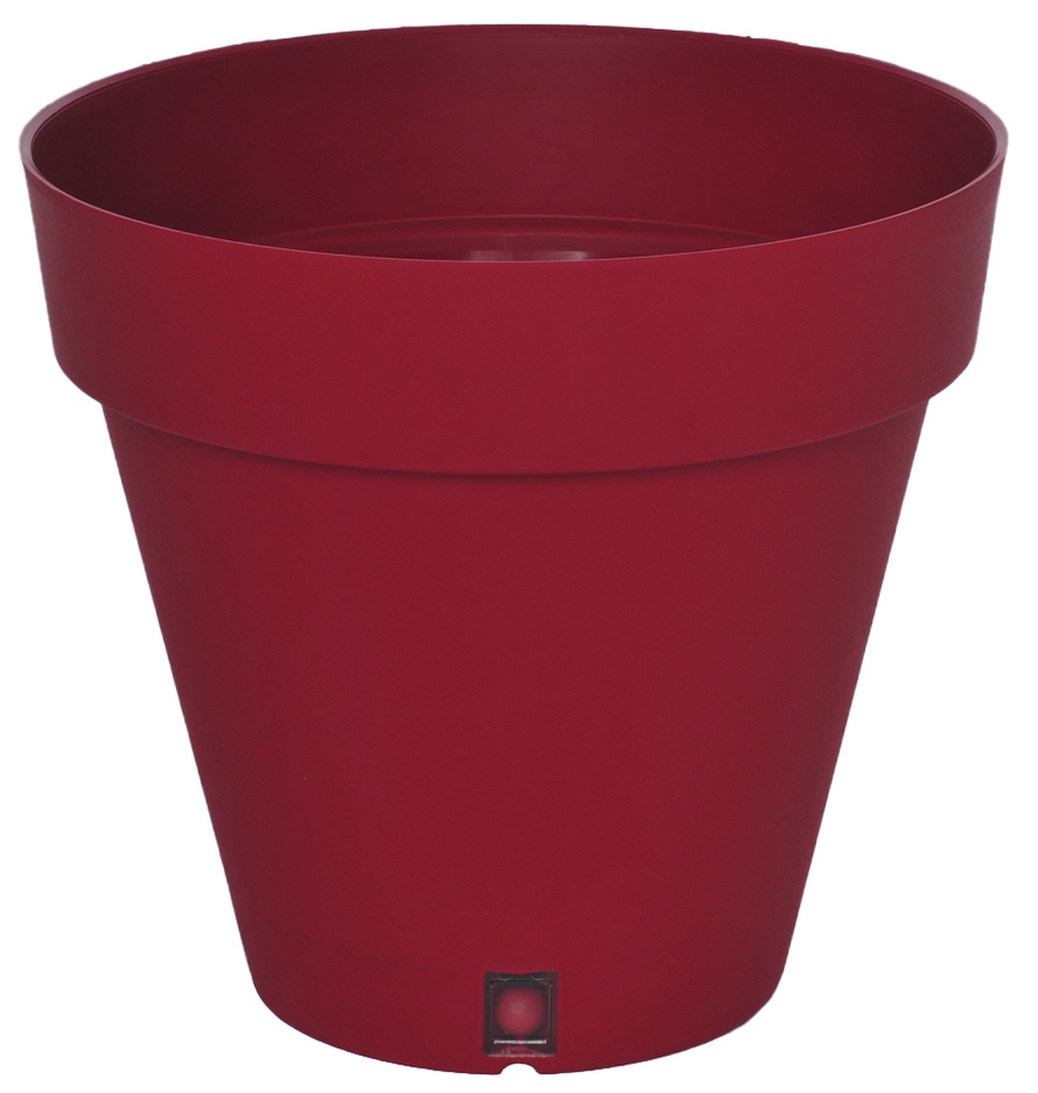 Pot loft rouge RIVIERA - Ø24,5 x H22,5