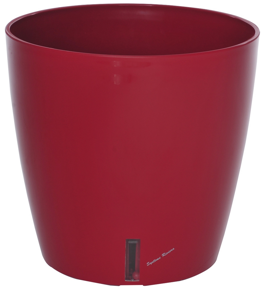 Pot eva new rouge RIVIERA - Ø30 x H27,5