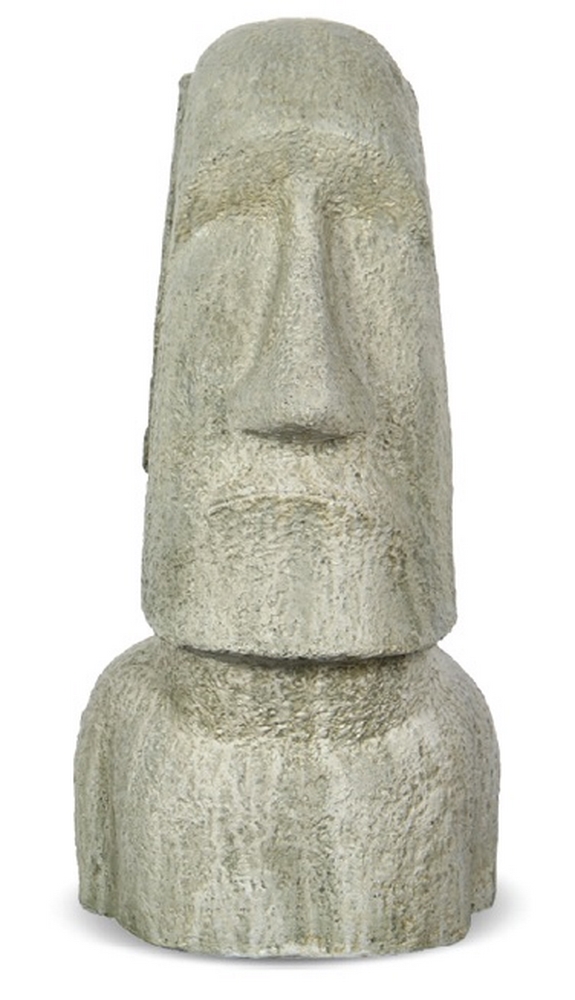 Buste Ile de Pâques - 61cm Cendre