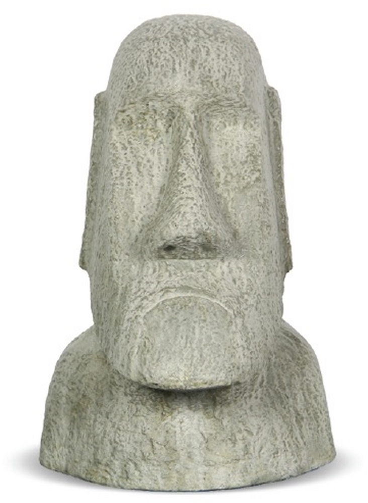 Buste Ile de Pâques - 40cm Marron