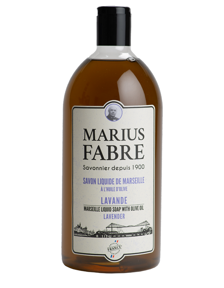 Savon Liquide de Marseille Lavande MARIUS FABRE - 1L