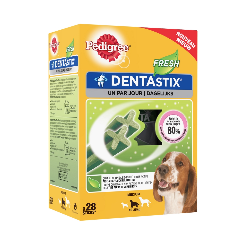 Dentastix fresh chiens moyens 28 Sticks  PEDIGREE®