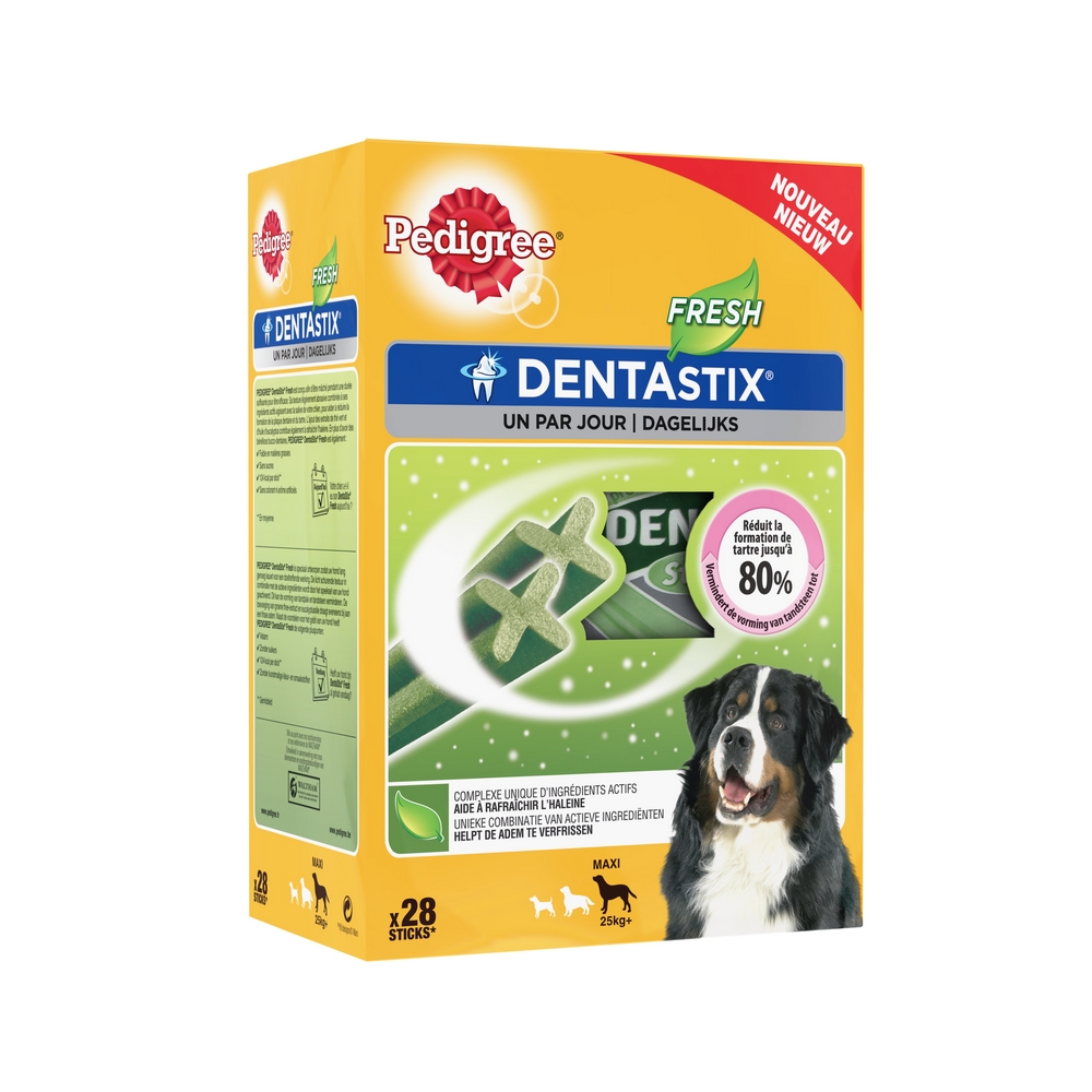 Dentastix fresh grands chiens 28 sticks  PEDIGREE®