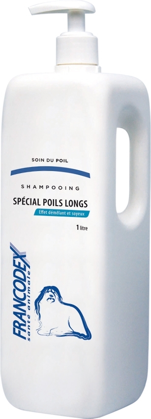 Shampoing spécial poils longs FRANCODEX - 1L