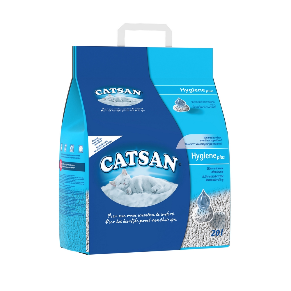 Litière Catsan hygiène plus CATSAN® - 20 l