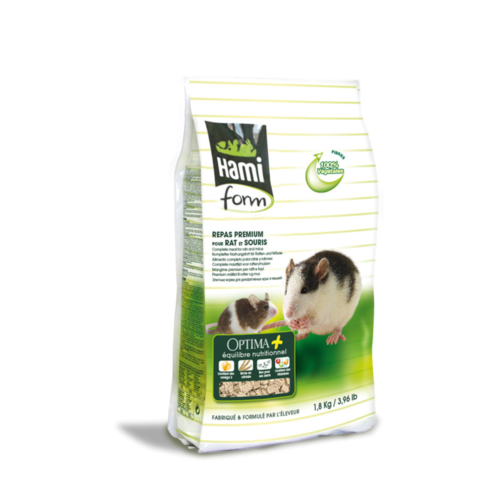 Premium Optima pour rat/souris HAMI FORM - 1,8 kg
