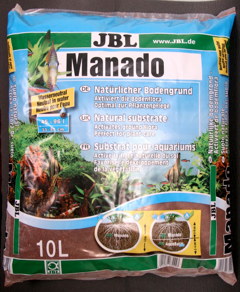 Substrat pour aquarium Manado  JBL - 10L