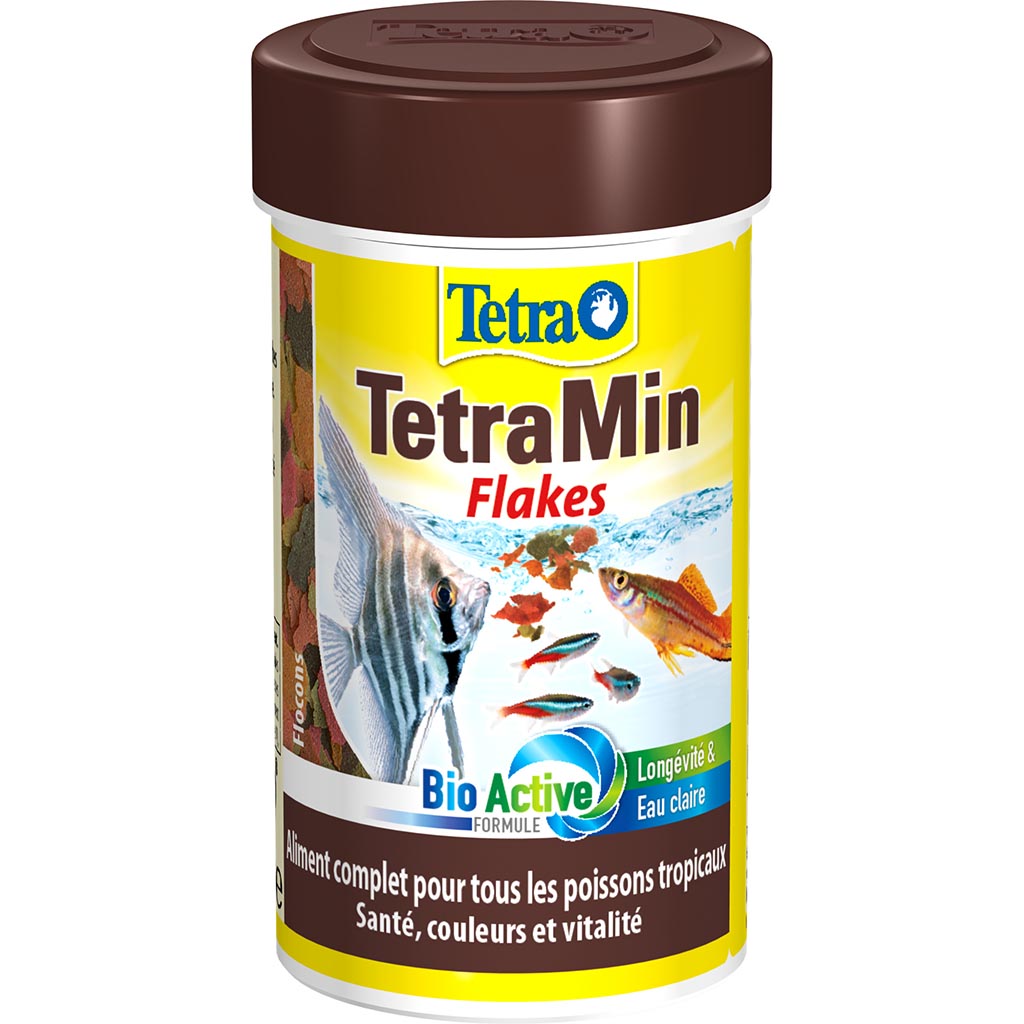 Aliment poisson TetraMin - Aliment pour poissons d'ornement TETRA - 500ml