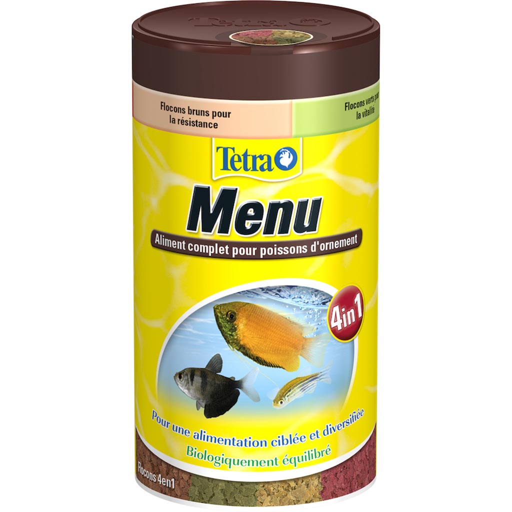Aliment poisson Tetra menu/Tetramin menu TETRA  - 250ml