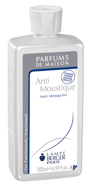 Parfum anti-moustique (non parfumé) LAMPE BERGER - 500ml
