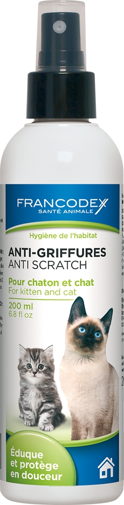 Anti griffures chaton / chat  FRANCODEX - 200 ml