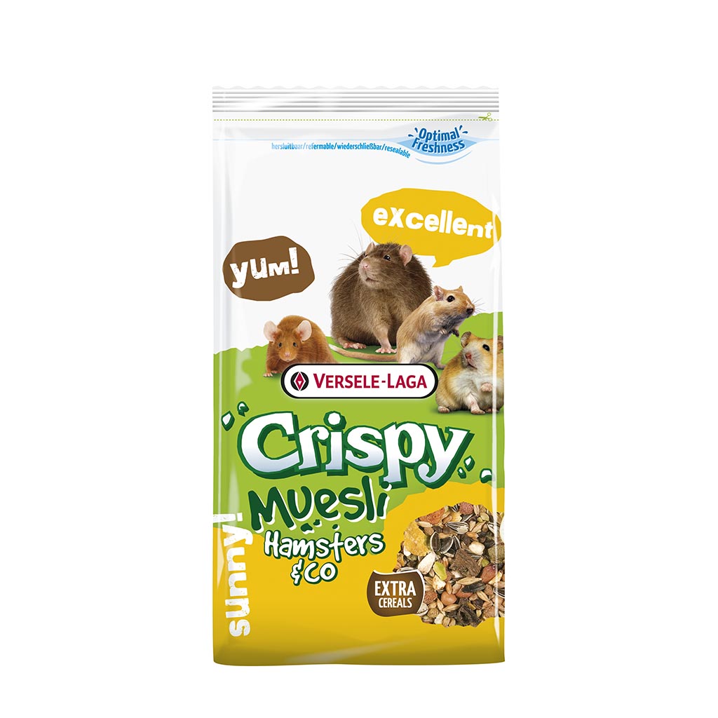 Alimentation petit mammifère Crispy Muesli  CRISPY - 1kg