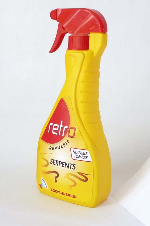 Pulvérisateur liquide répulsif serpents RETRO - 750 ml