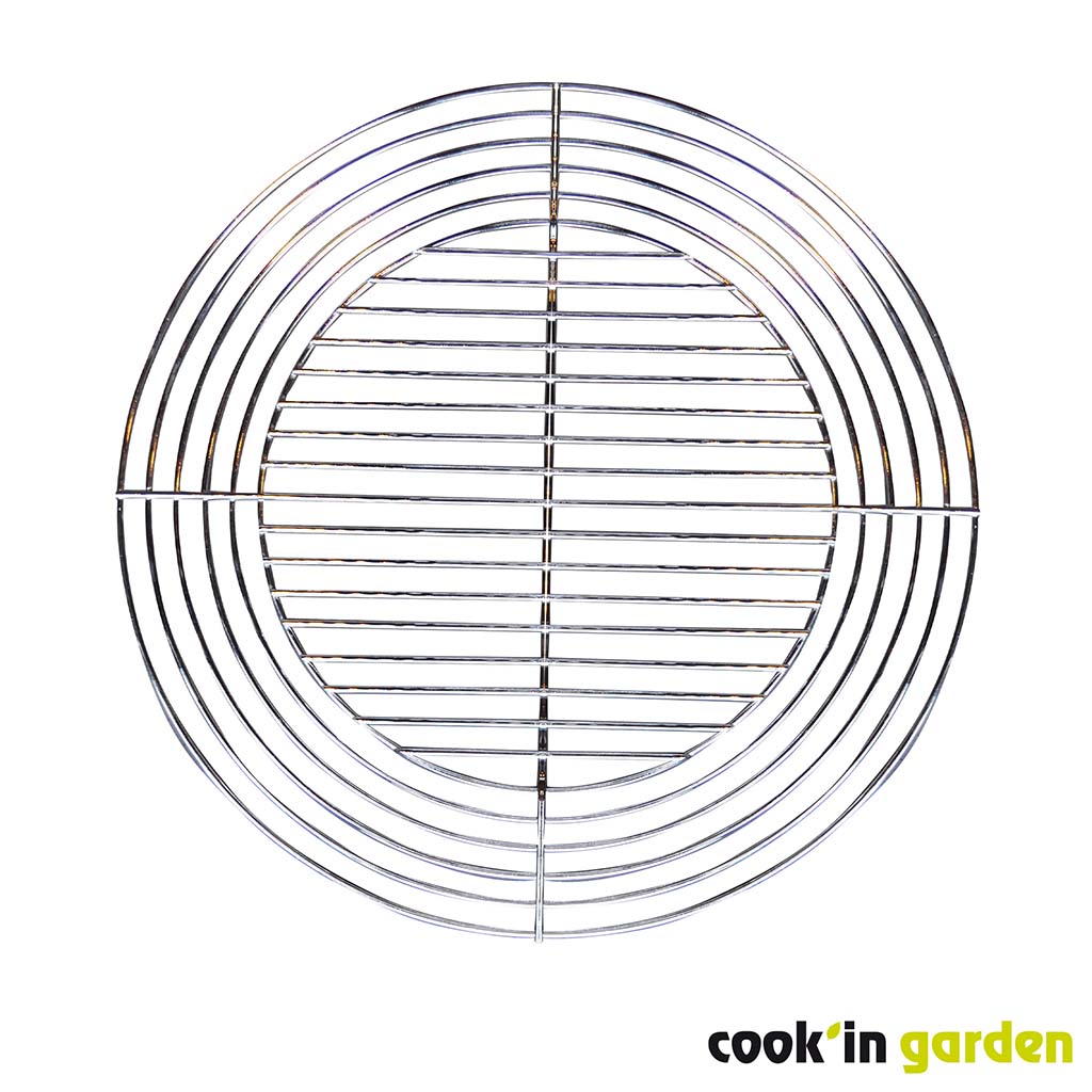 Grille acier recoupable ronde COOK'IN GARDEN - Diam 55 cm