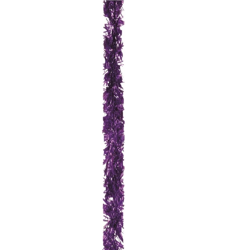 Guirlande épaisse violette - 2mx75mm