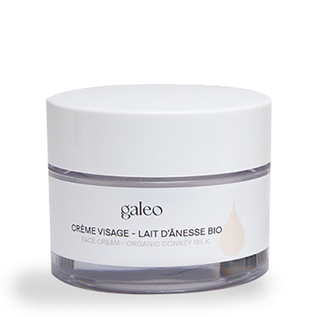Crème visage lait d'ânesse bio GALEO - 50ml
