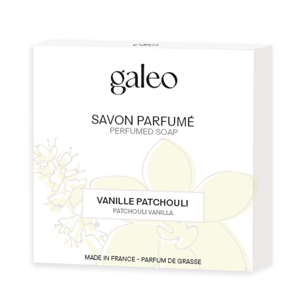 Savon parfumé vanille patchouli GALEO - 100gr