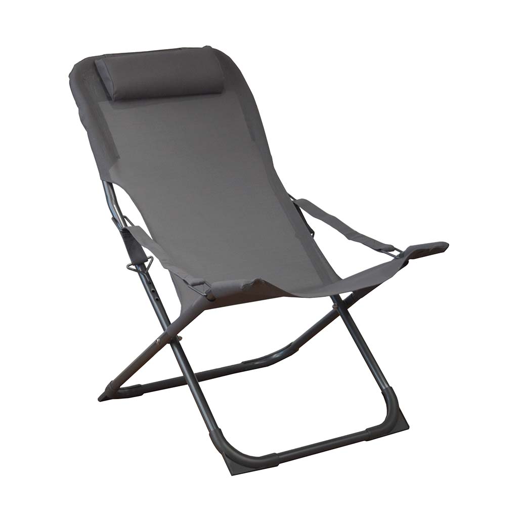 Fauteuil relax easy graphite/gris PROLOISIRS