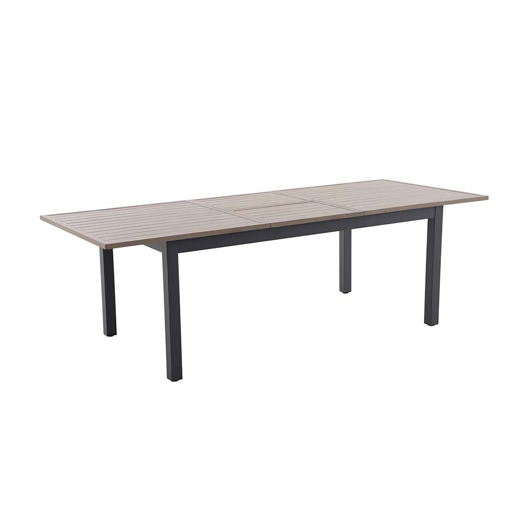 Table extensible botica grise MWH - 160cm/240cm
