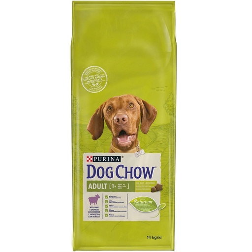 [2N-0009Y1] Croquettes pour Chien Adulte Agneau Dog Chow PROPLAN - 14kg