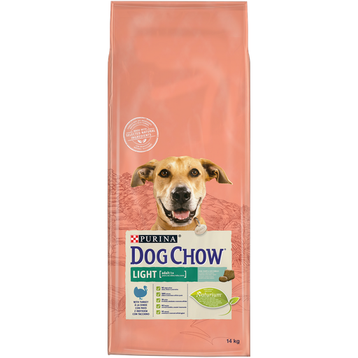 [2N-0009Y3] Croquettes pour Chien Adulte Dinde Dog Chow Light PROPLAN - 14kg