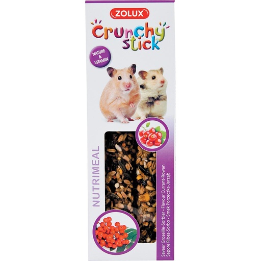 [1S-0032EX] Crunchy stick Hamster Groseille/Sorbier ZOLUX - 115g