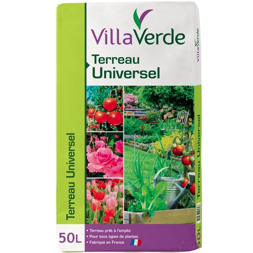 [W-0039LT] Terreau Universel VILLAVERDE - 50L