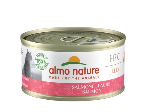 [2G-000BTP] Pâtée en boîte HFC Jelly Saumon ALMO NATURE - 70g