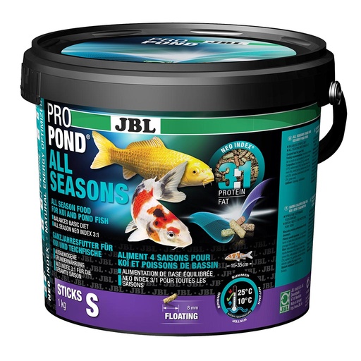 [4I-003C0N] ProPond All Seasons Sticks S JBL 1 kg / 5,5l