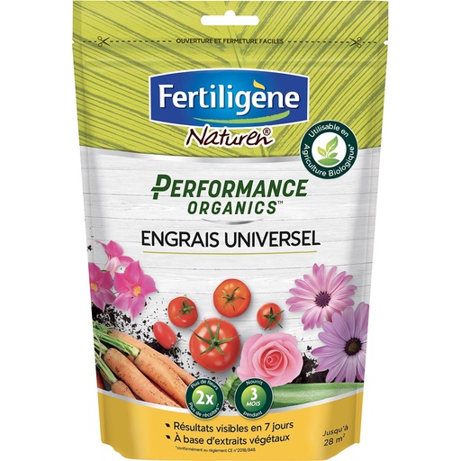 [V-003K8N] Engrais Universel Performance Organics FERTILIGÈNE NATUREN