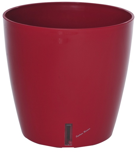 [1-003KZL] Pot eva new rouge RIVIERA - Ø26 x H23