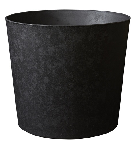 [1-003LH0] Pot élément conique graphite POETIC - Ø25cm x H24cm