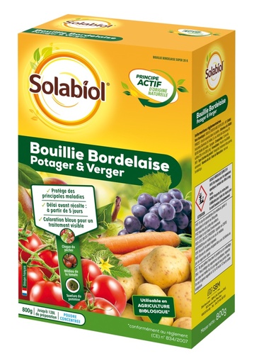 [36-003MLR] Bouillie bordelaise potager et verger SOLABIOL - 800g